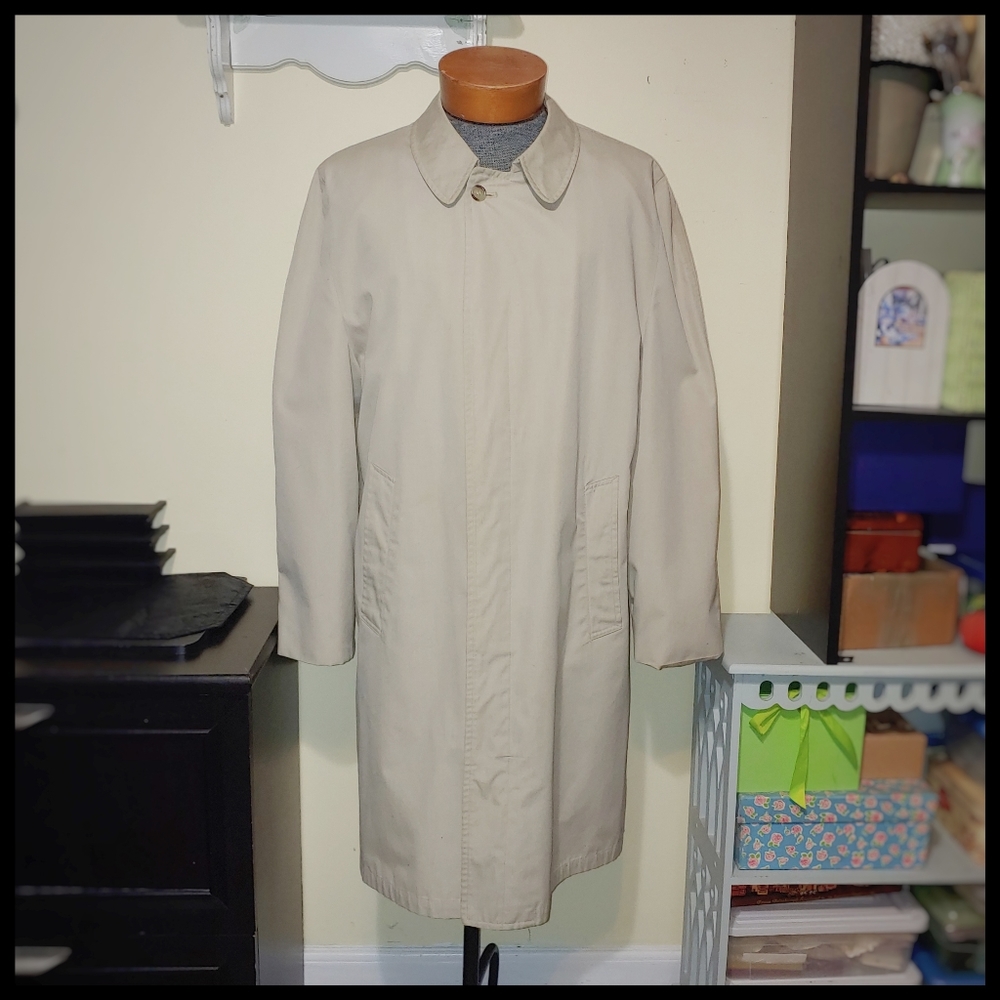 Vintage Trench Coat, Size 42